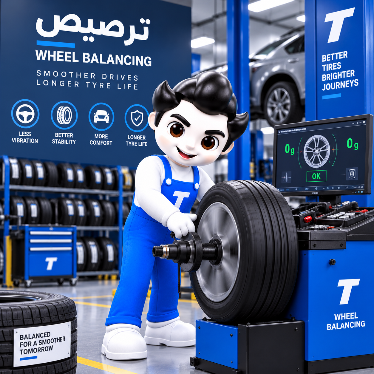 موازنة عجلات